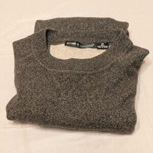 Autumn Cashmere Knitted Top Womens Medium 100% Cashmere, Luxurious & Soft, Brown